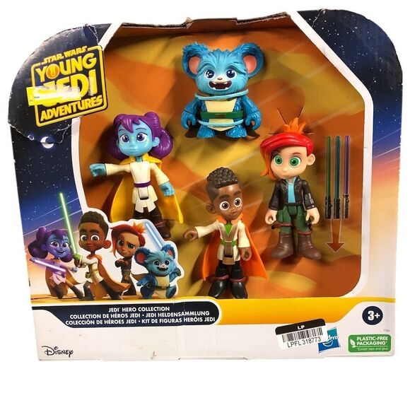 Star Wars Young Jedi Adventures Hero Collection Action Figures Set - Picture 1 of 2